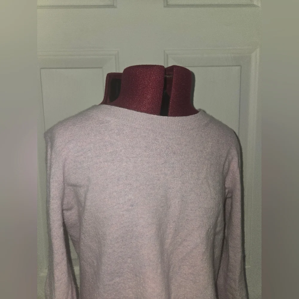 J. Crew Cotton Wool Blend Crew Neck Lilac Sweater XS